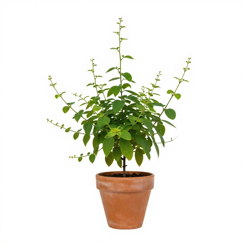 Moneywort isolated on a white background