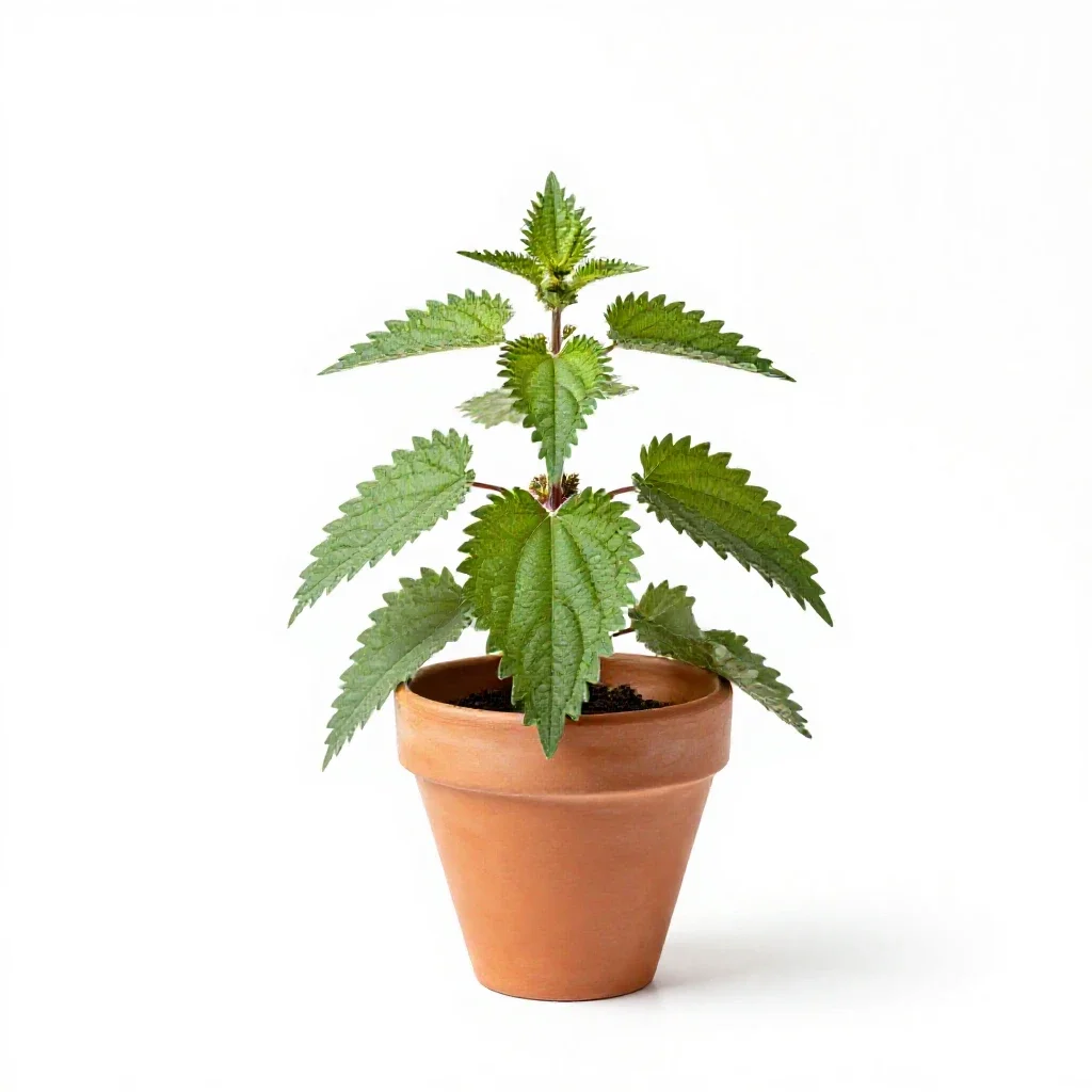 Nettle isolated on a white background
