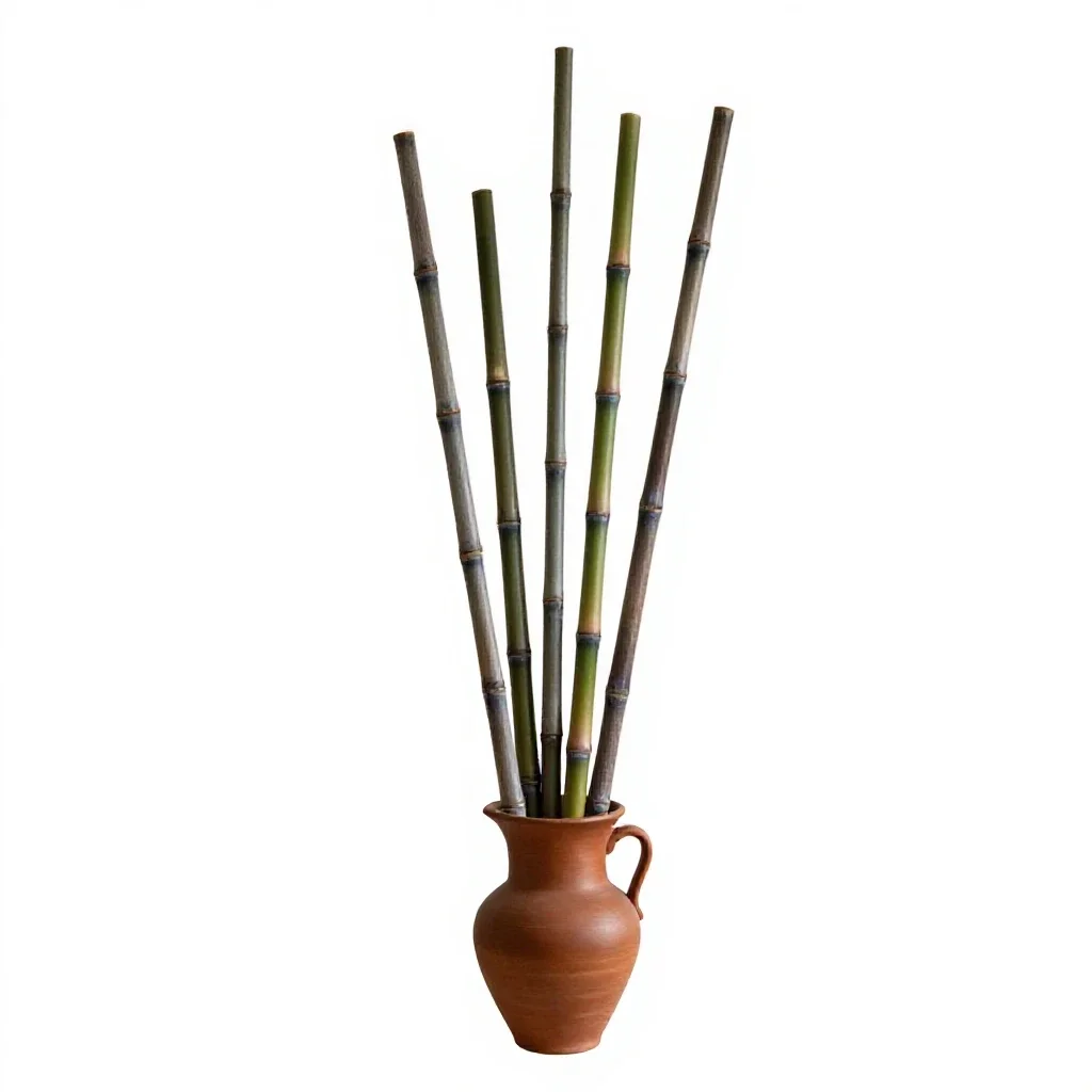 Noble cane isolated on a white background