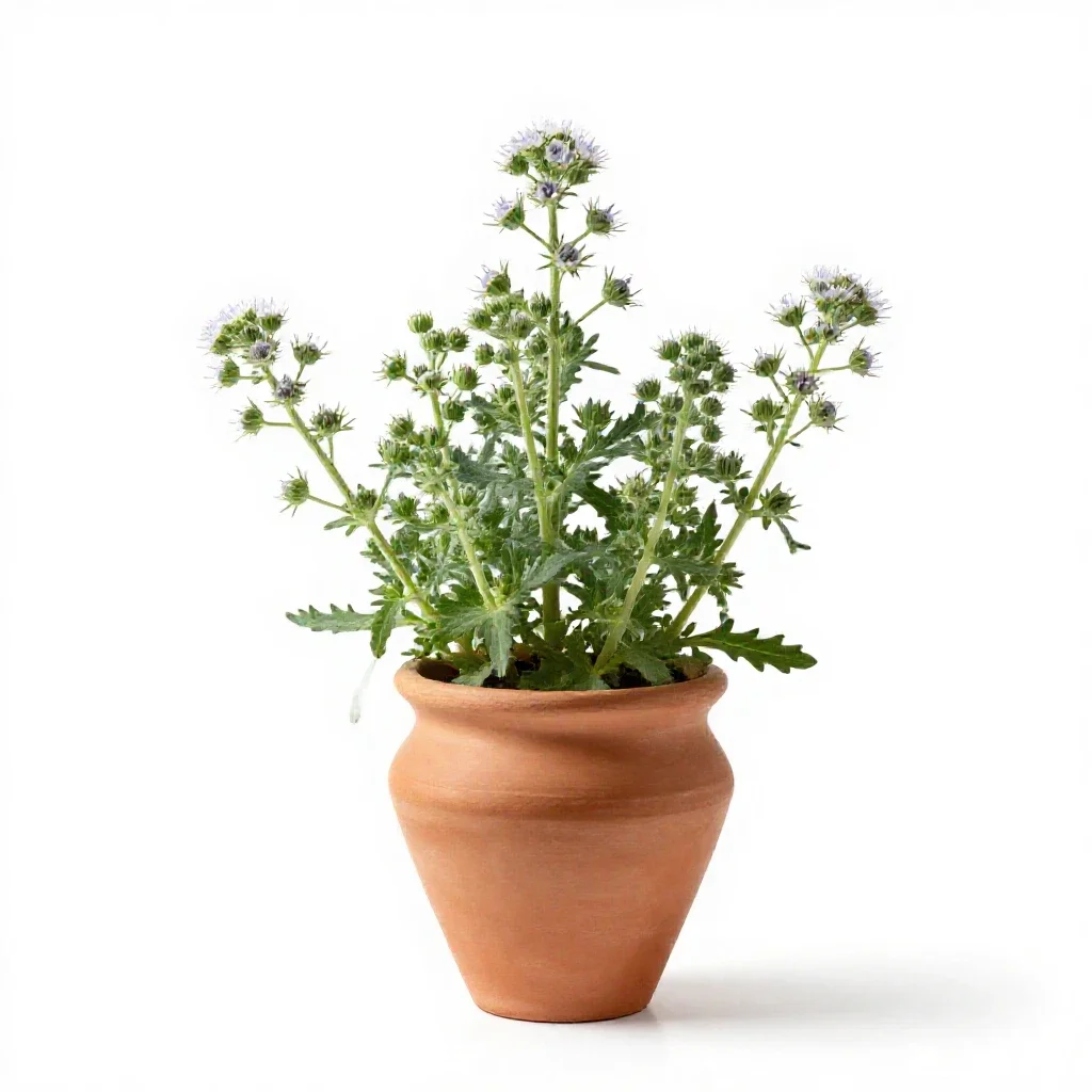 Pellitory isolated on a white background