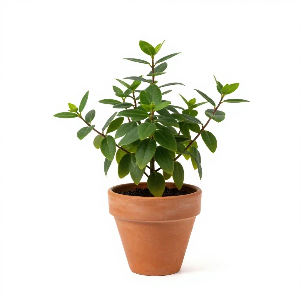 Pipsissewa isolated on a white background