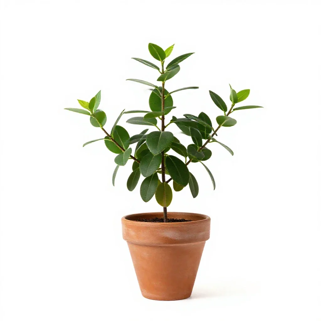 Plumbago isolated on a white background