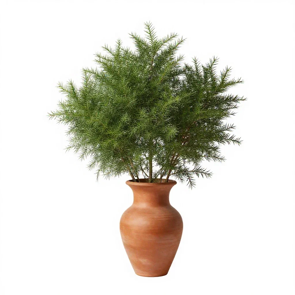 Poison bush isolated on a white background