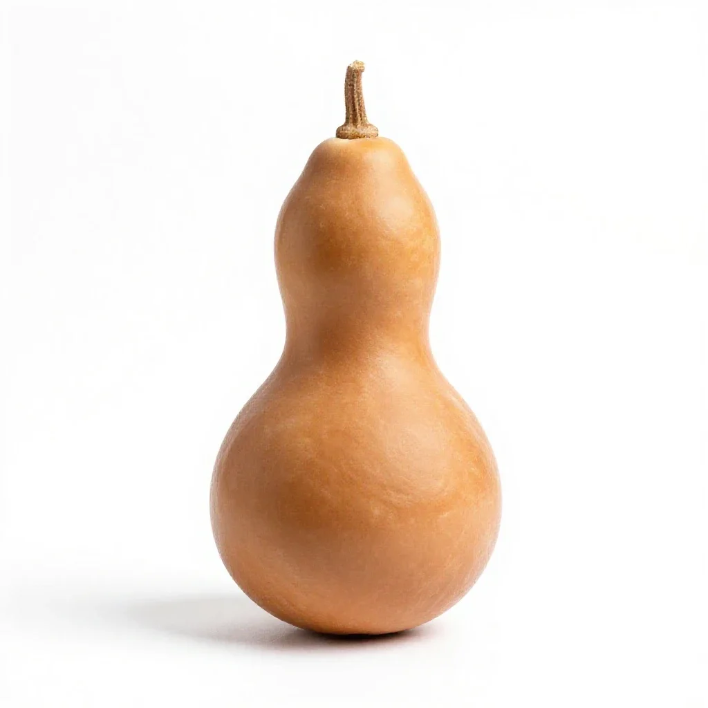 Prairie gourd isolated on a white background