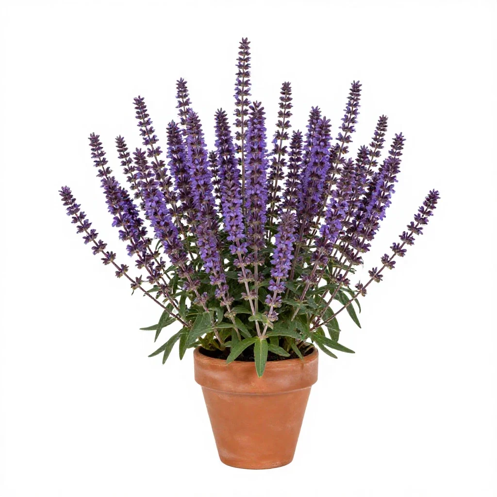 Purple milk vetch isolated on a white background