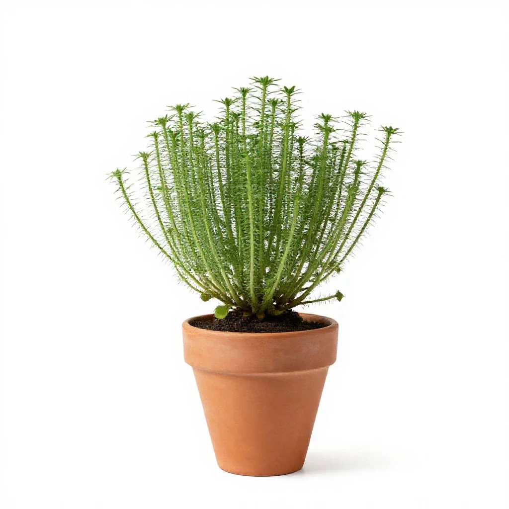 Rabbitweed isolated on a white background