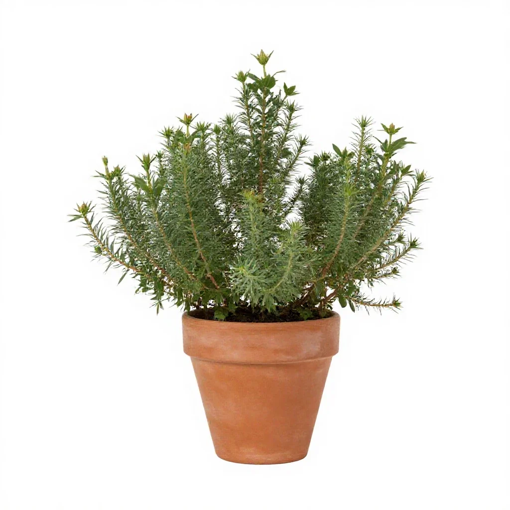 Rockrose isolated on a white background
