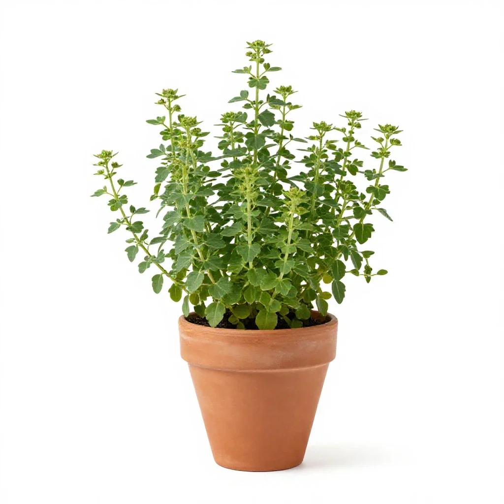 Salt marsh mallow isolated on a white background