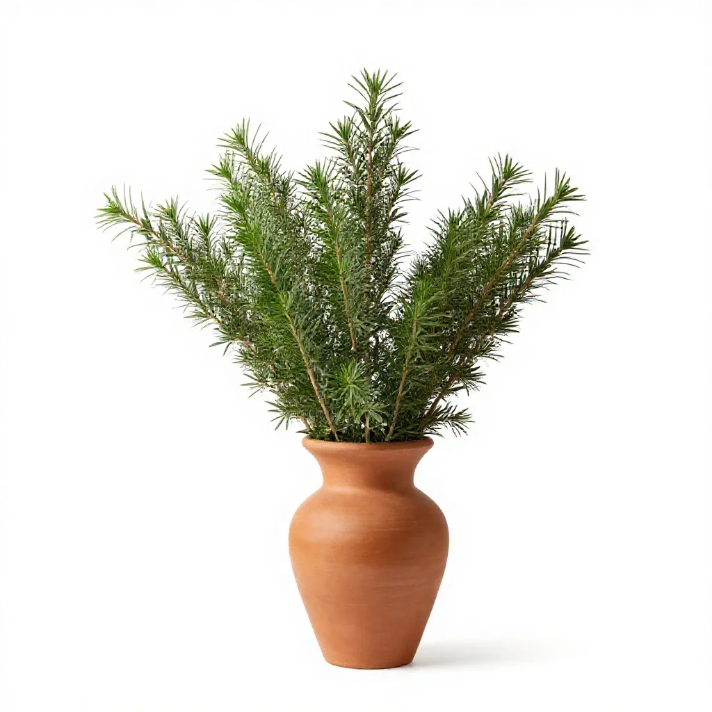 Sand myrtle isolated on a white background