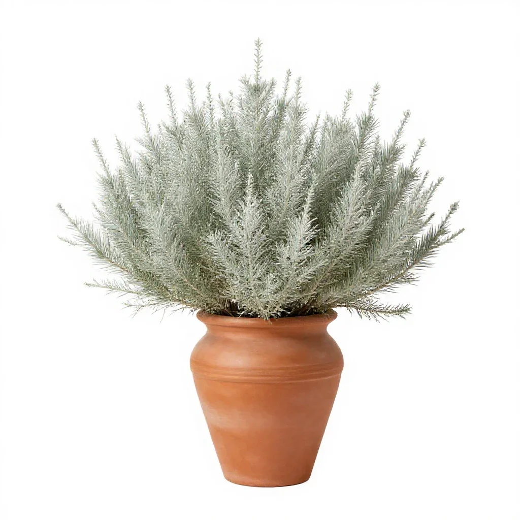 Sand sage isolated on a white background