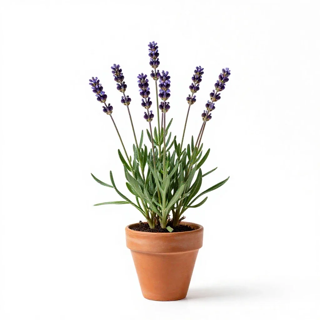 Sea lavender isolated on a white background