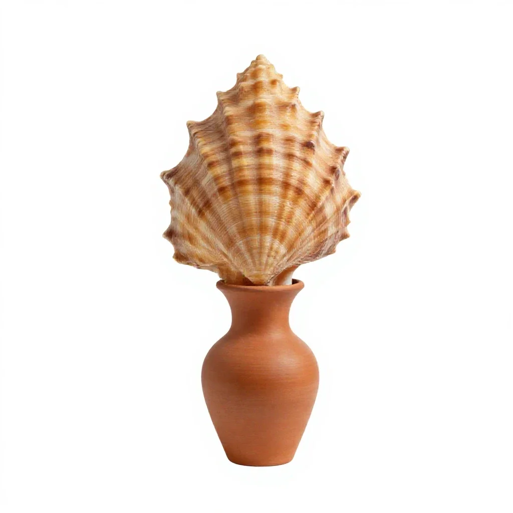 Shellflower isolated on a white background