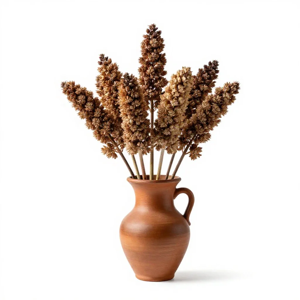 Sorgo isolated on a white background