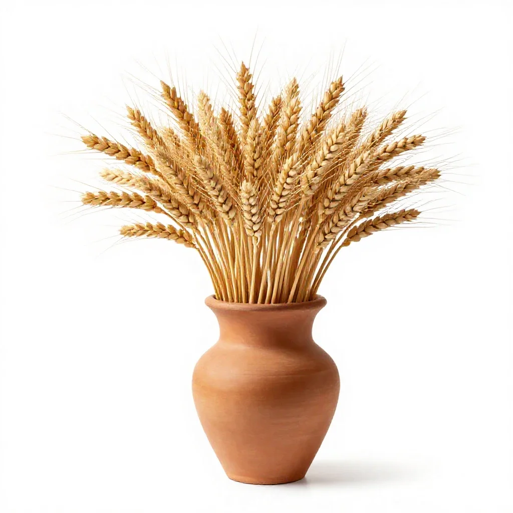 Spelt isolated on a white background