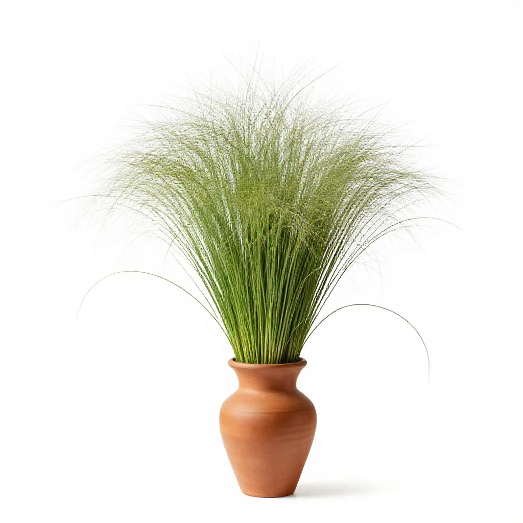 Star grass isolated on a white background