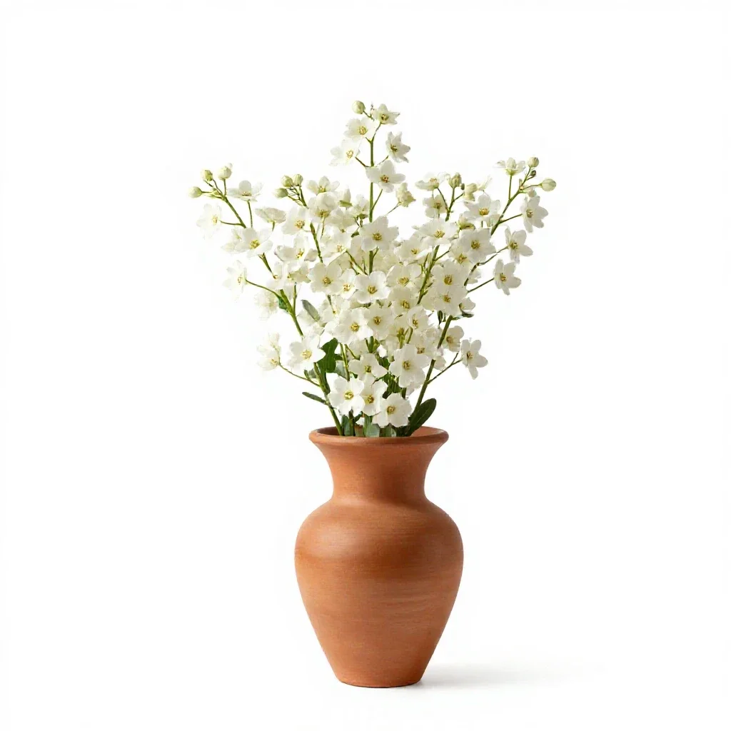 Star-of-Bethlehem isolated on a white background