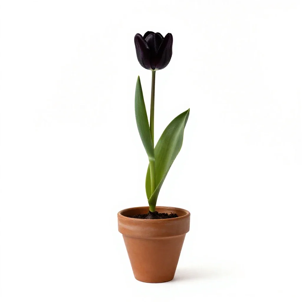 Star tulip isolated on a white background