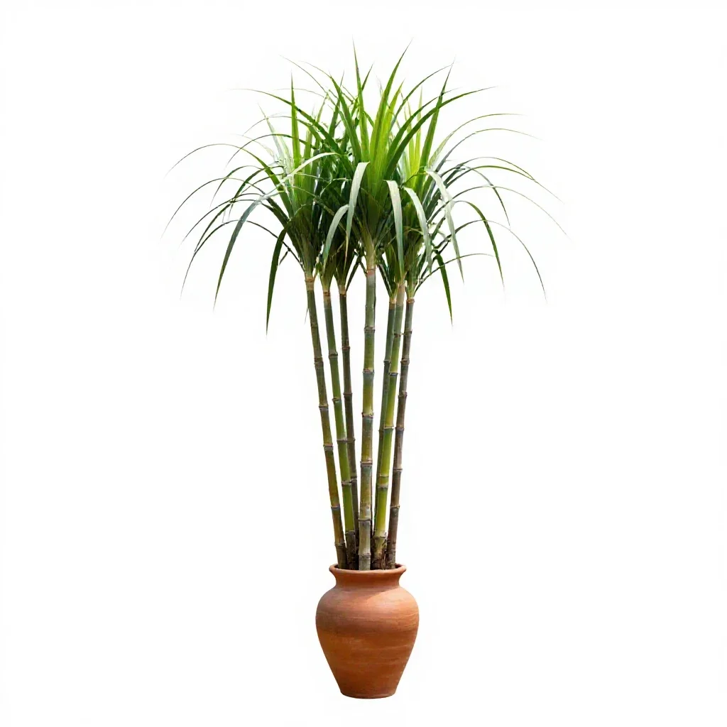 Sugarcane isolated on a white background