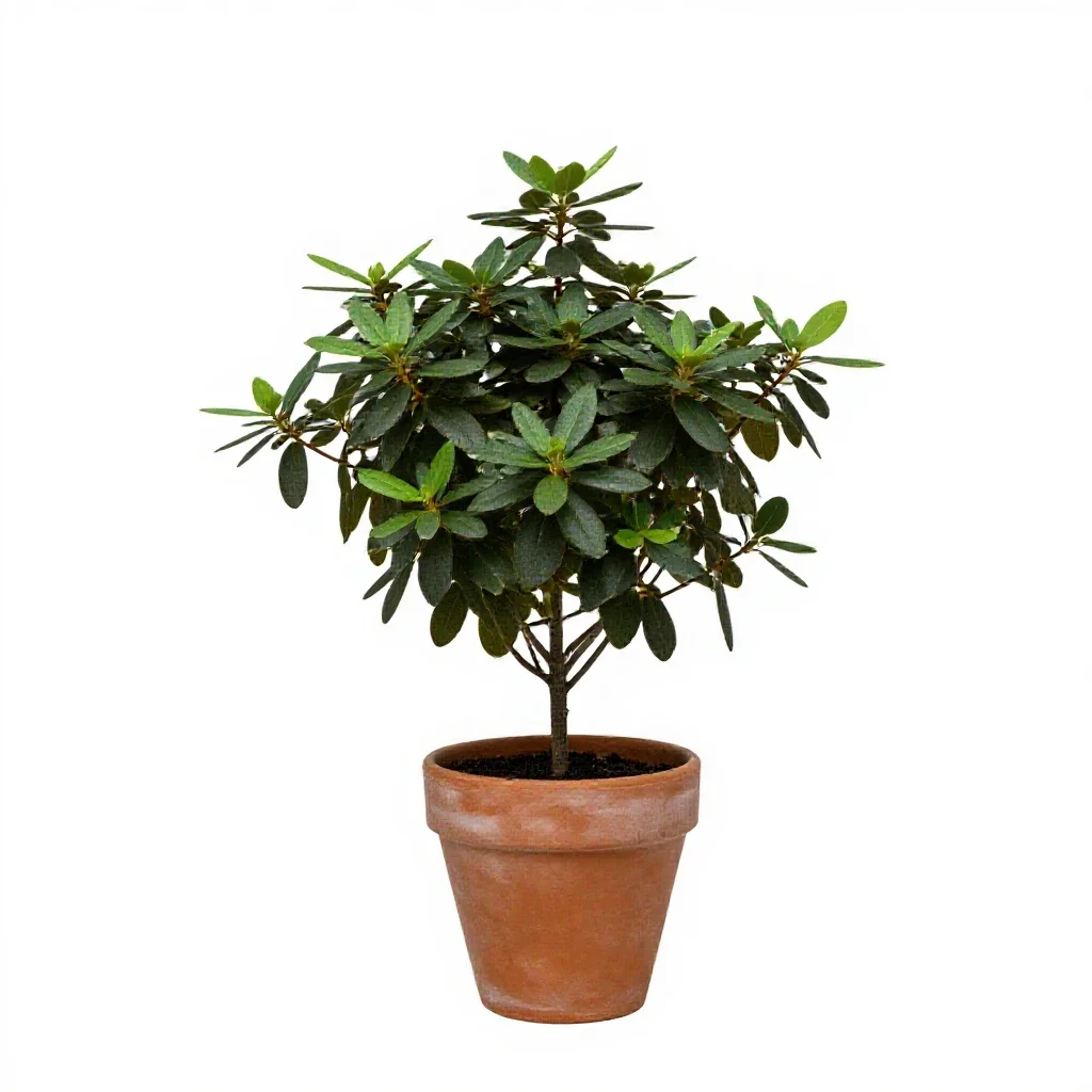 Swamp azalea isolated on a white background