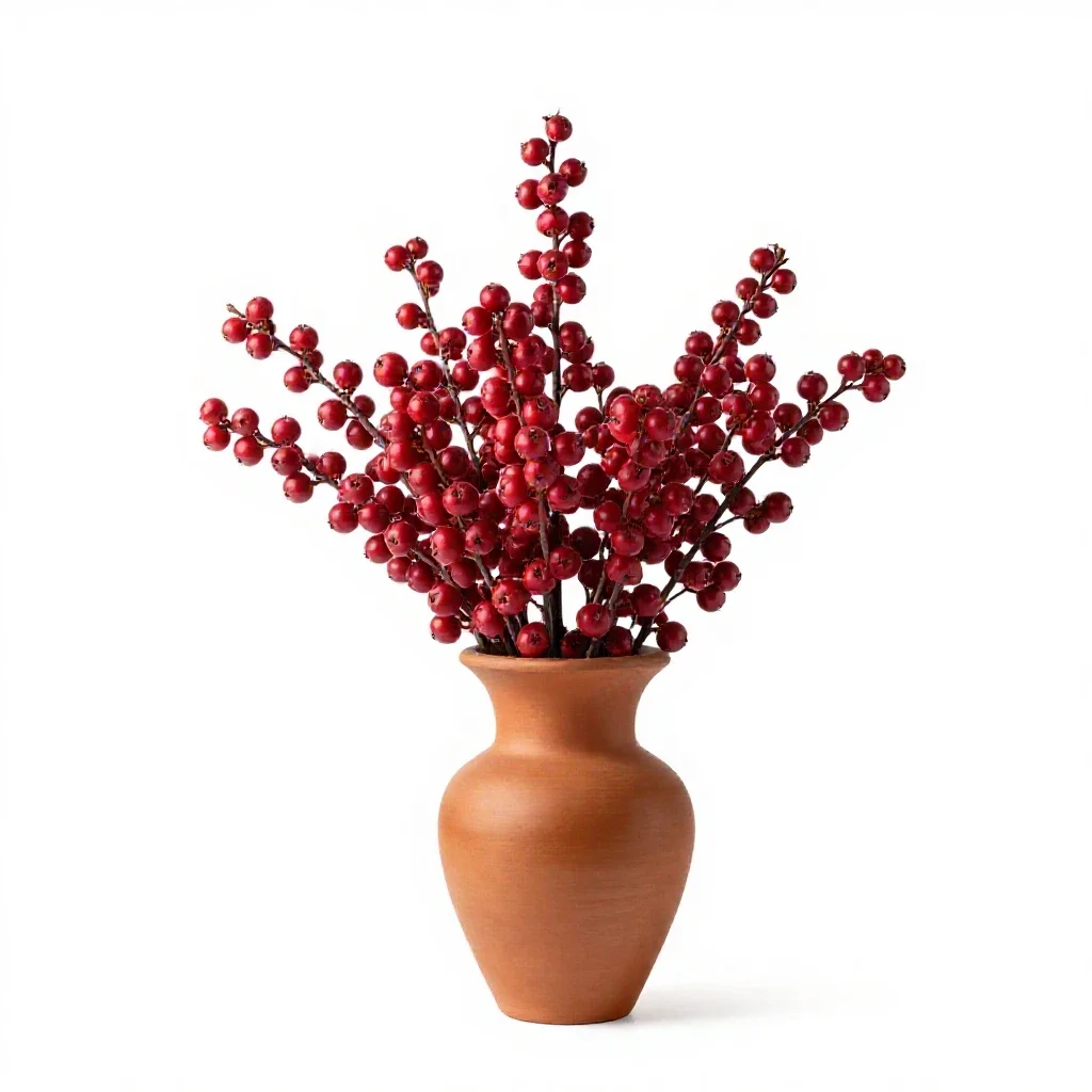 Teaberry isolated on a white background