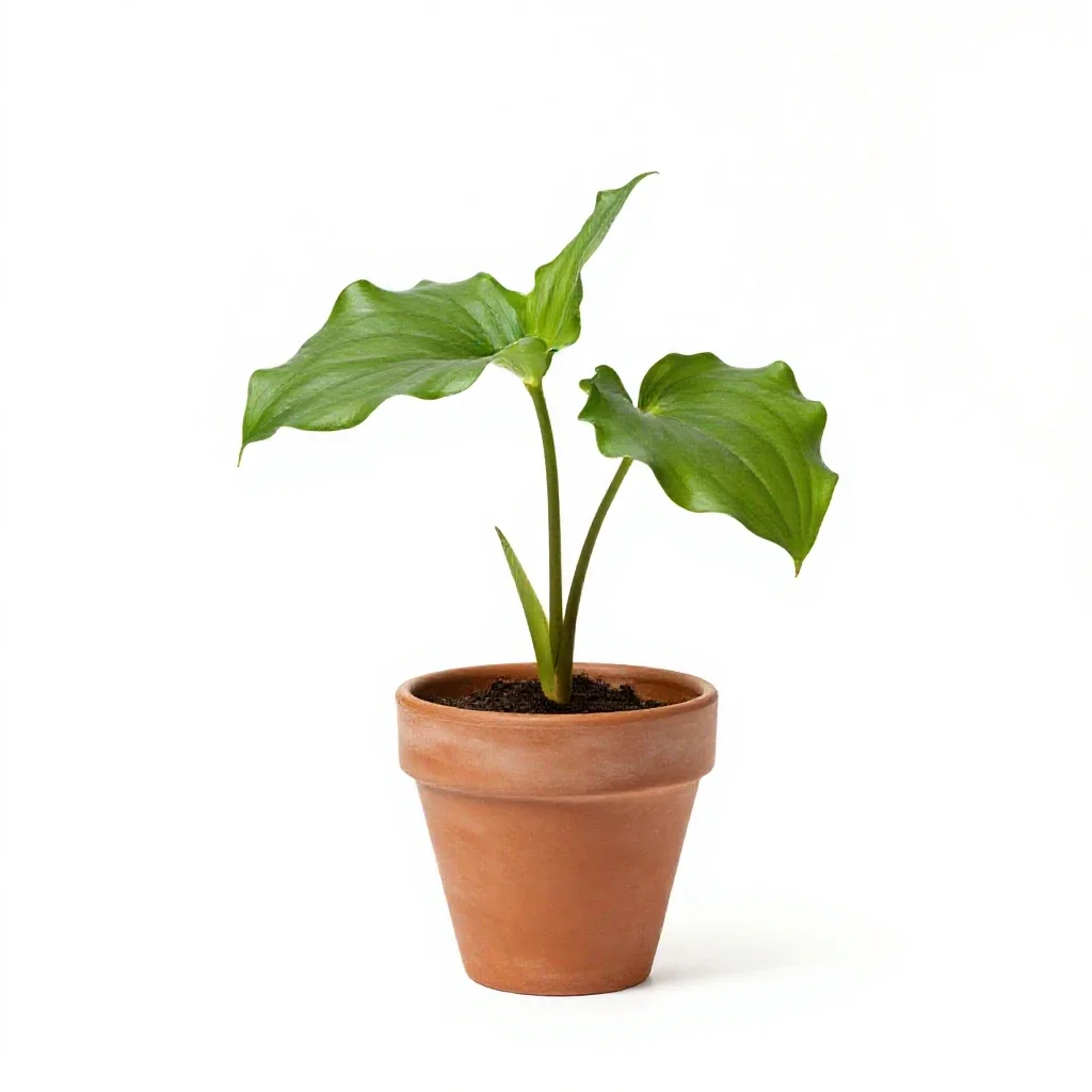 Trillium isolated on a white background