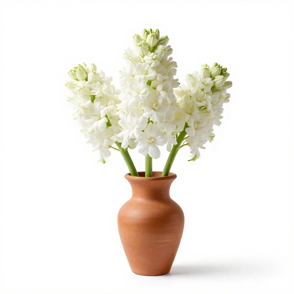 White camas isolated on a white background