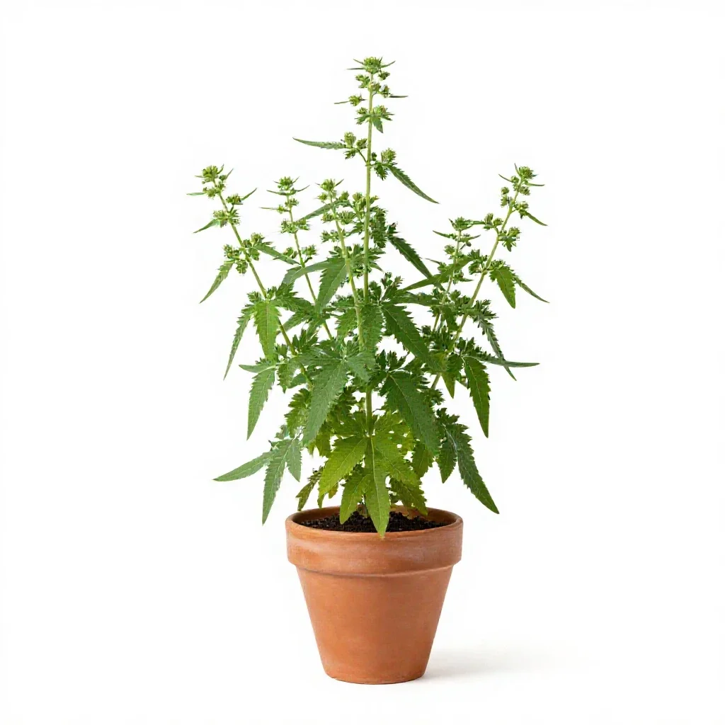 Wild senna isolated on a white background