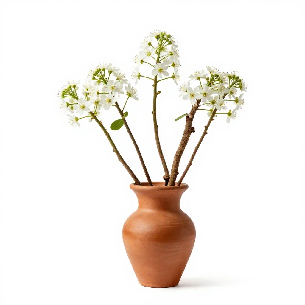 Ague root isolated on a white background