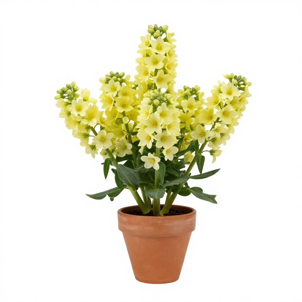 Albuca isolated on a white background