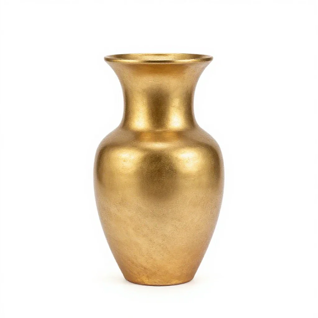 Alpine gold isolated on a white background
