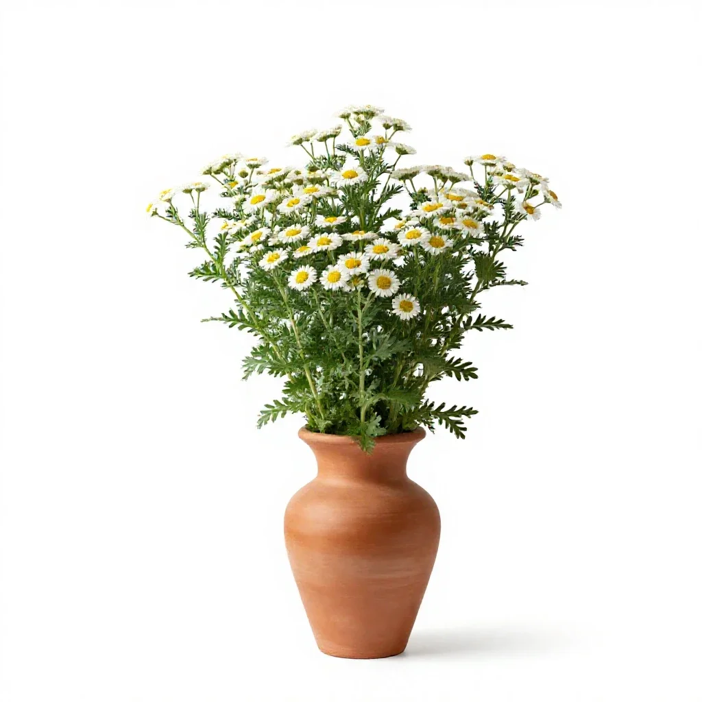 Artemisia isolated on a white background