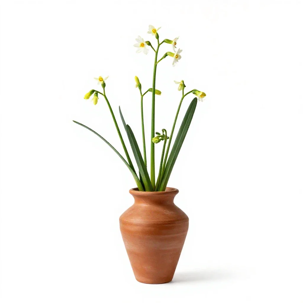 Asphodel isolated on a white background
