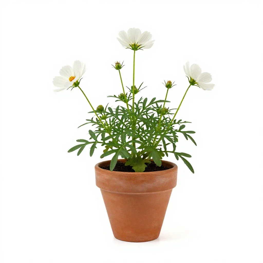 Evening primrose isolated on a white background