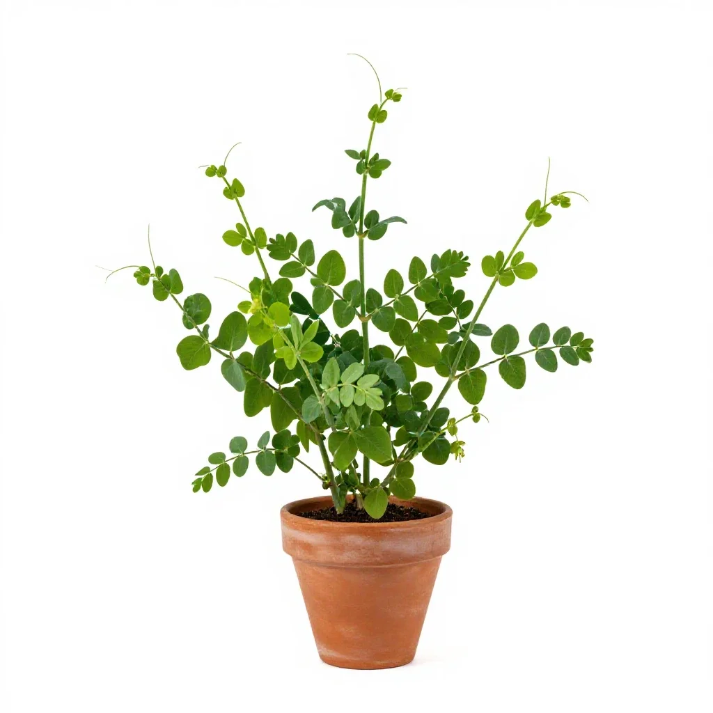 Everlasting pea isolated on a white background