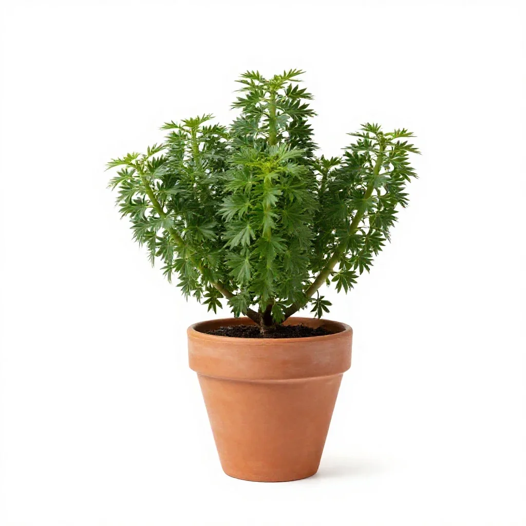 Iridaceous plant isolated on a white background