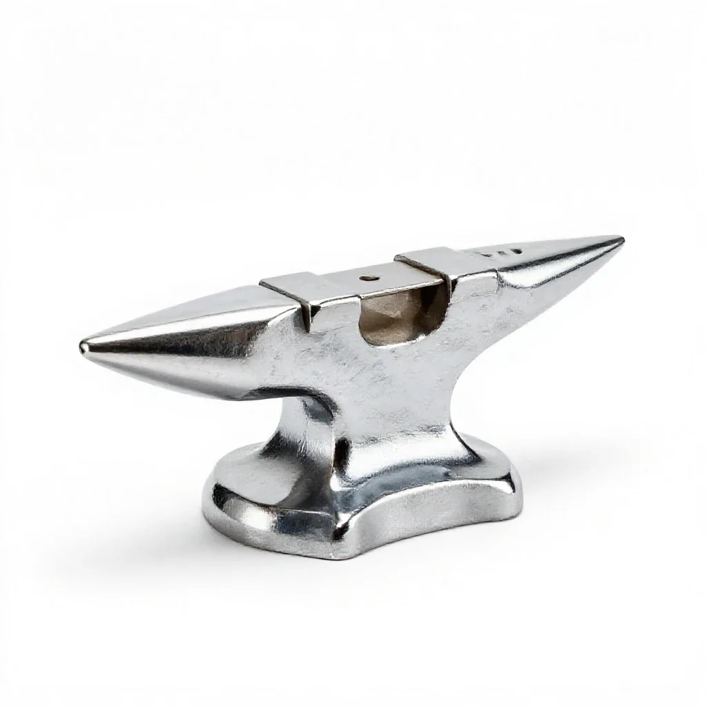 Cobbler's anvil isolated on a white background