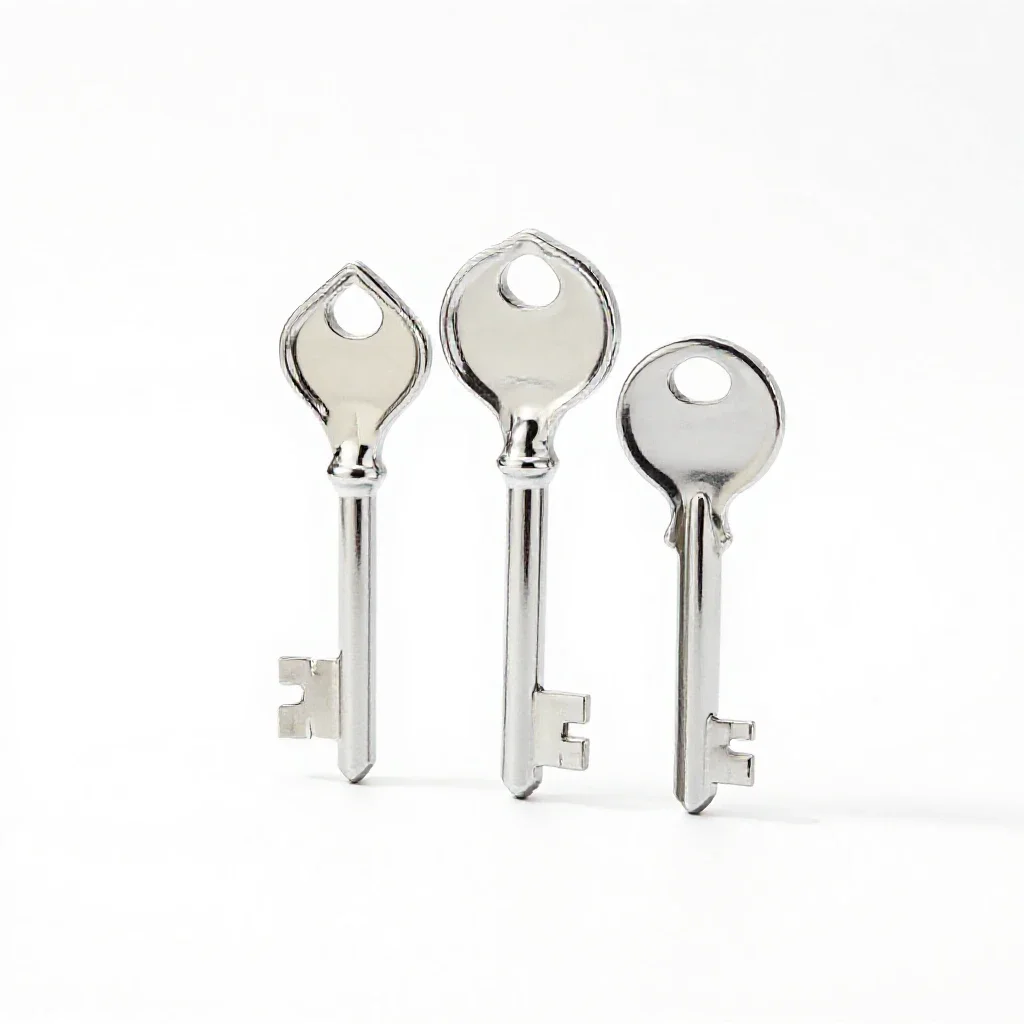 Horse brass set isolated on a white background