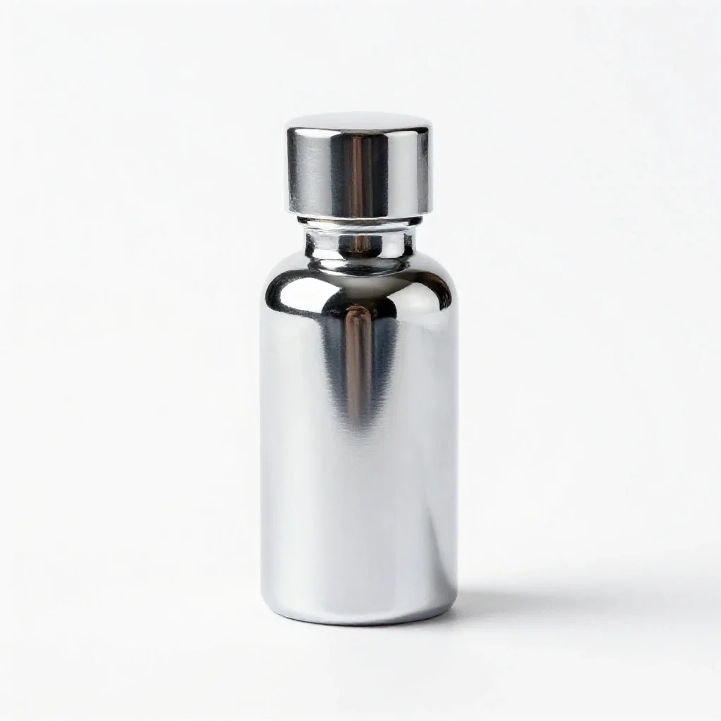 Apothecary bottle set isolated on a white background