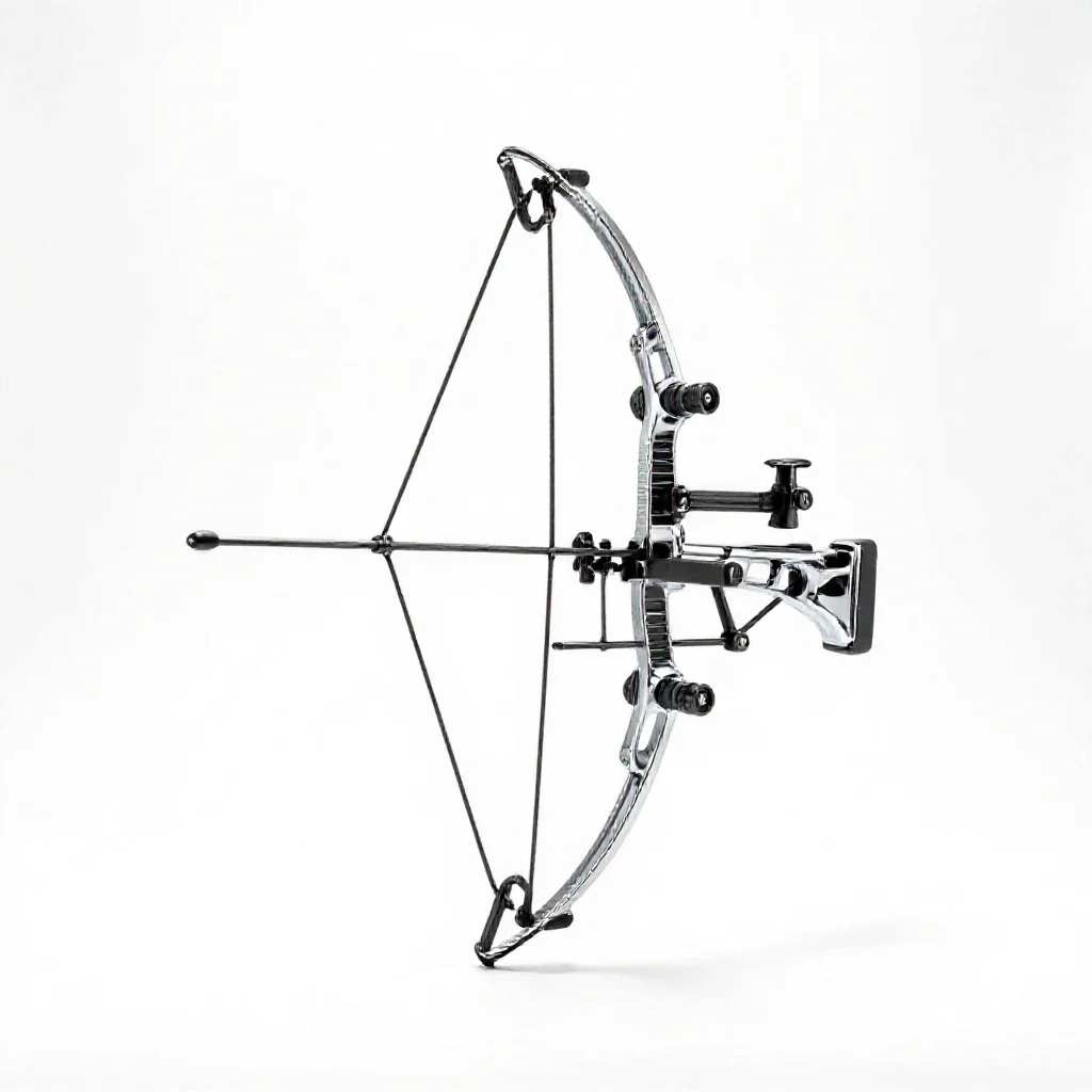 Crossbow isolated on a white background