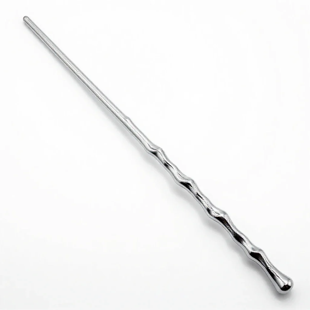 Gnarled wand isolated on a white background