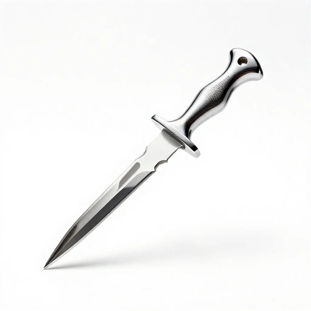 Throwing dagger set isolated on a white background