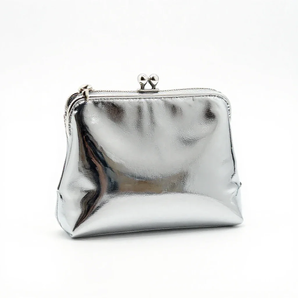 Coin purse isolated on a white background