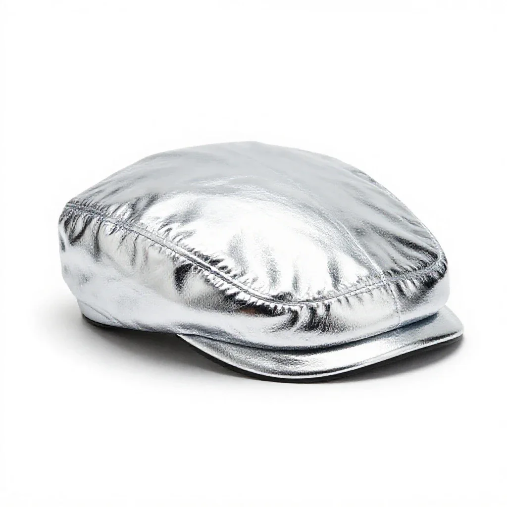 Flat cap isolated on a white background