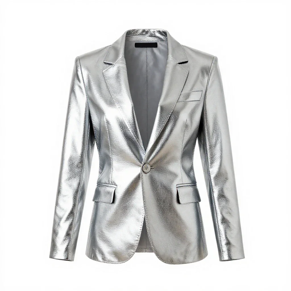 Tailored blazer isolated on a white background
