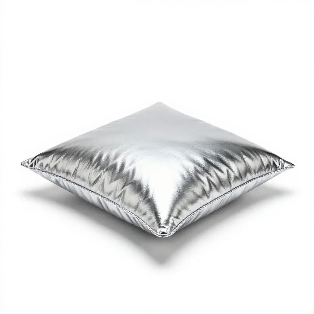 Floor cushion isolated on a white background