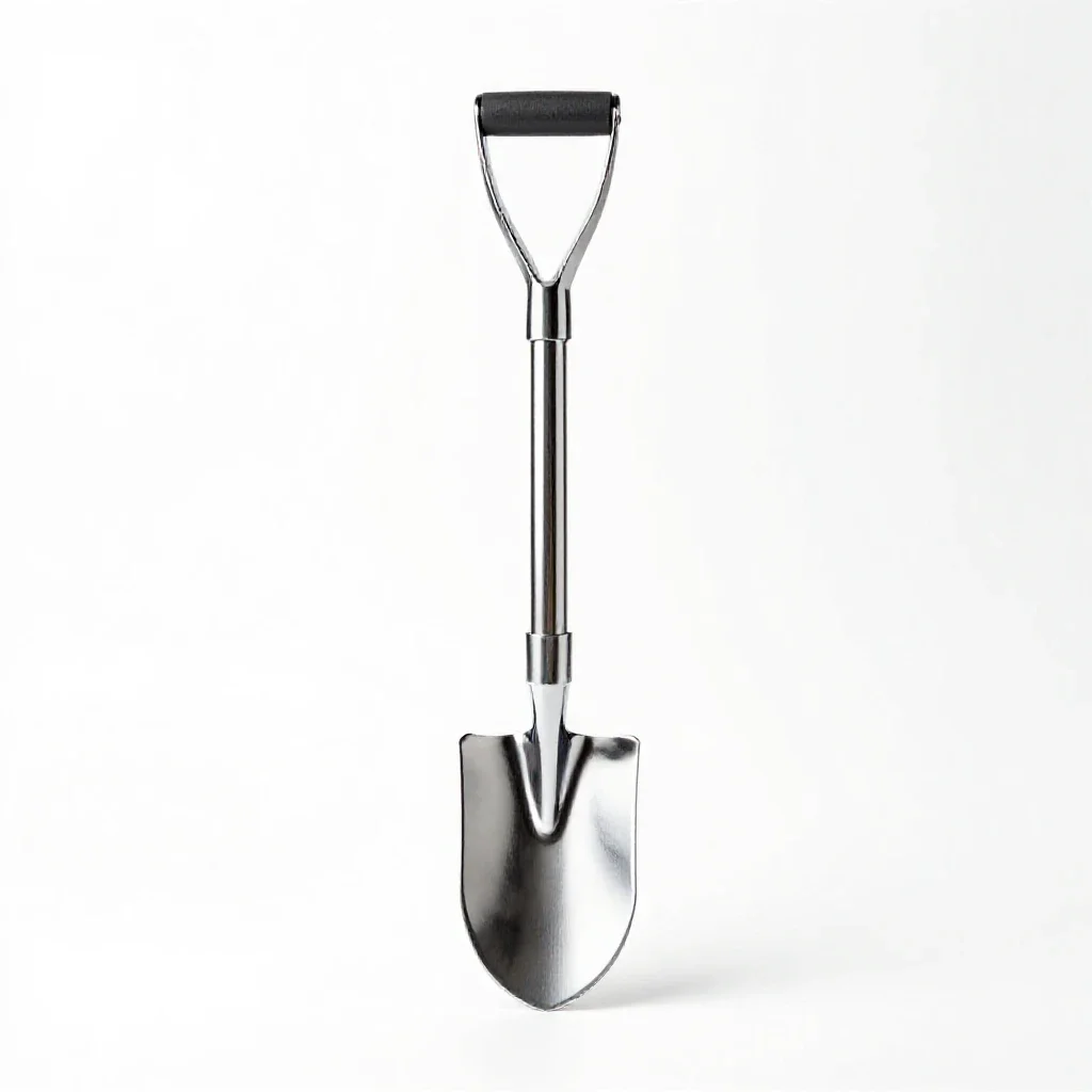Garden hoe isolated on a white background