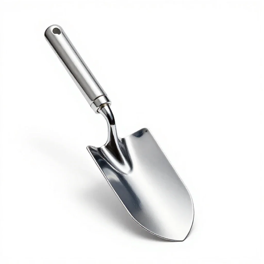 Garden trowel isolated on a white background