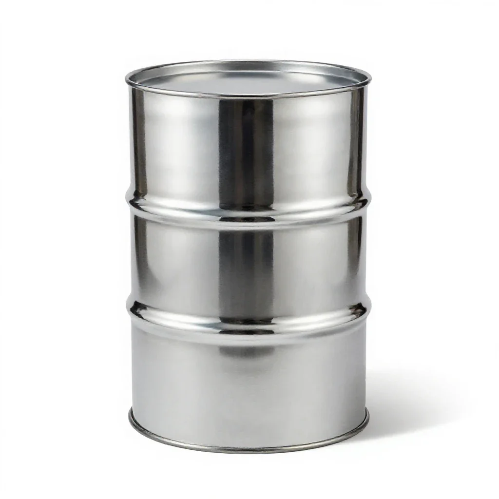 Rain barrel isolated on a white background