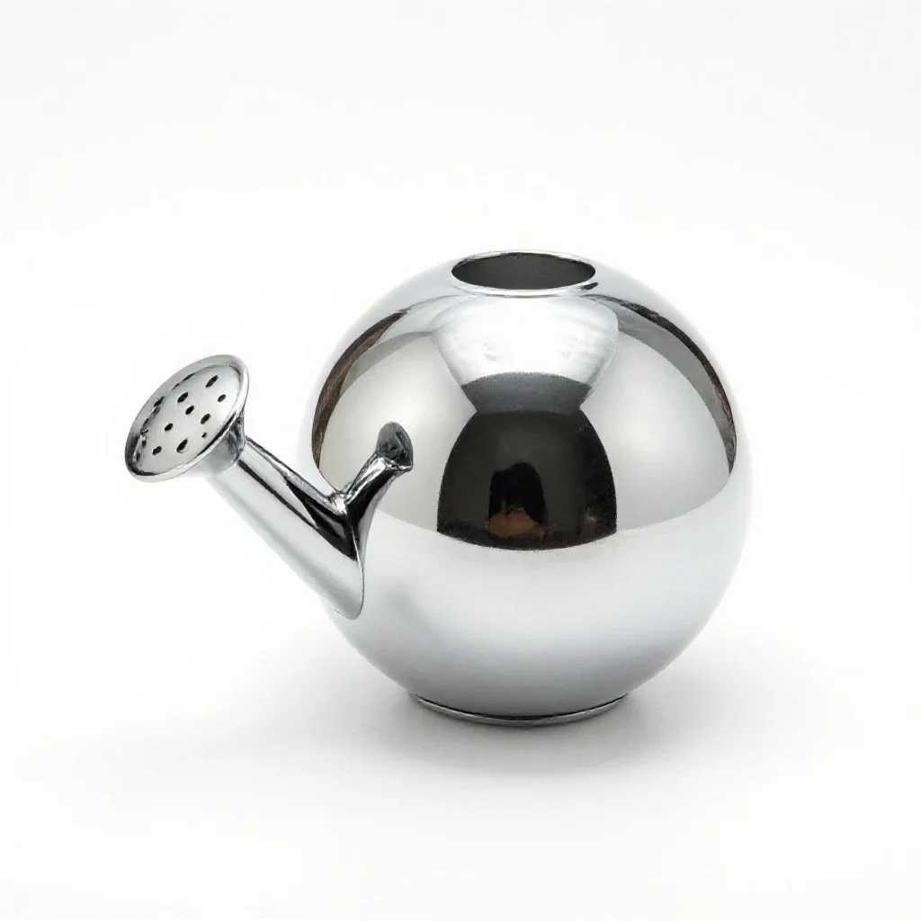 Watering globe isolated on a white background