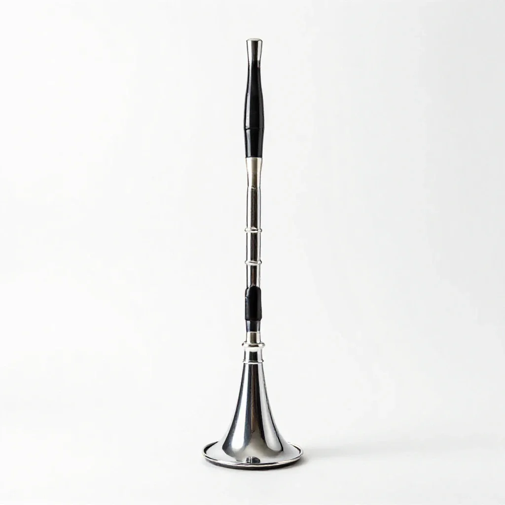 Bagpipe isolated on a white background
